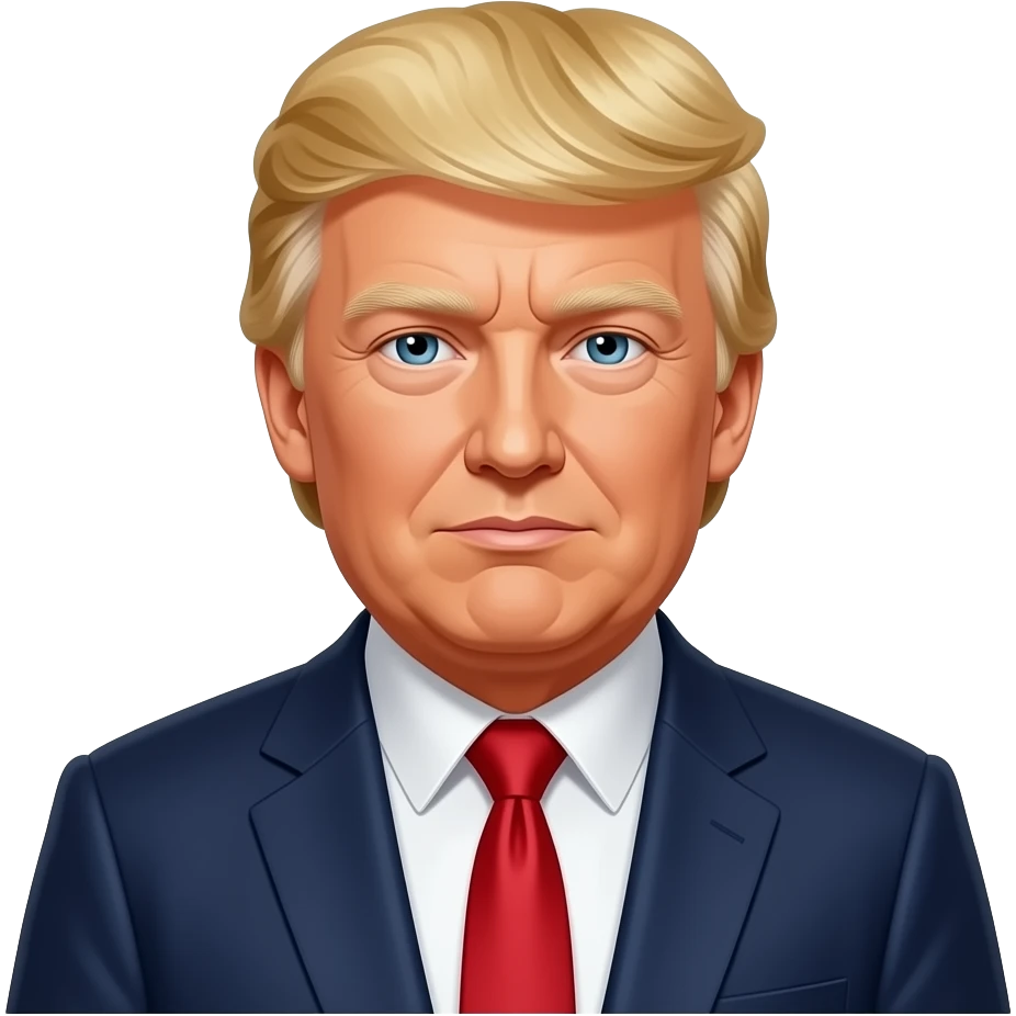 trump going to epstein island emoji