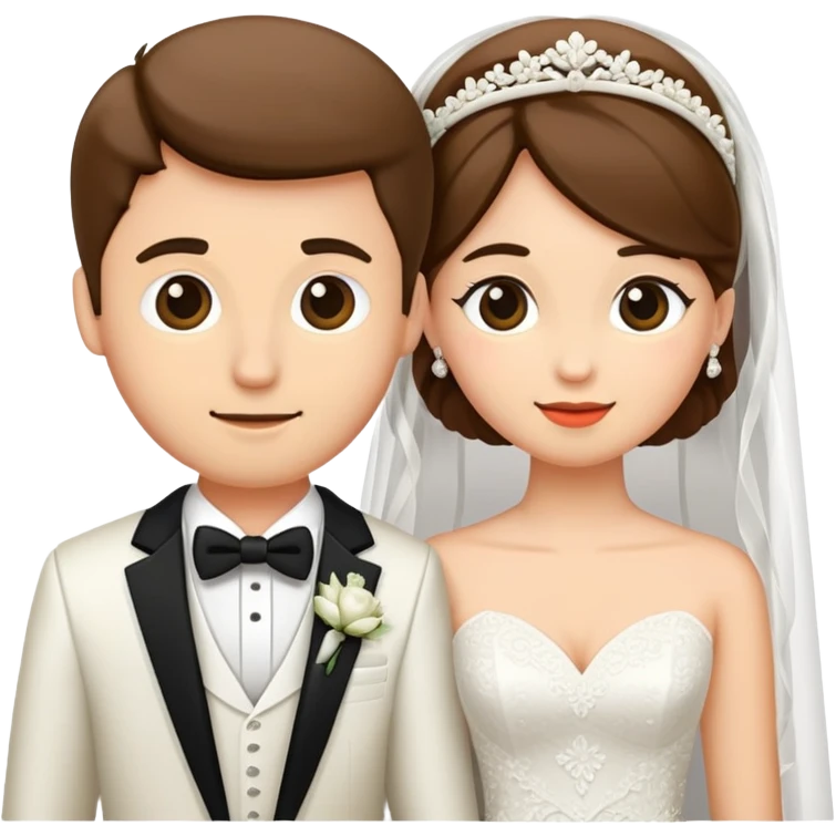 Two people getting married emoji