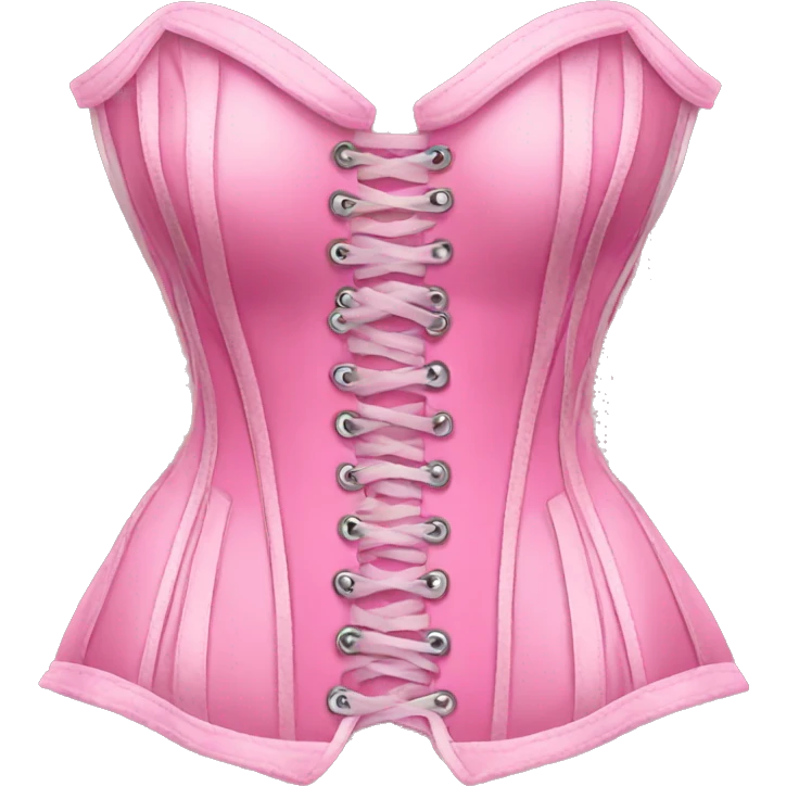 pink corset emoji