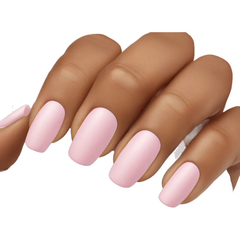 soft pink nails emoji