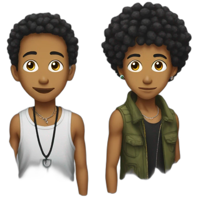 ayo and teo emoji