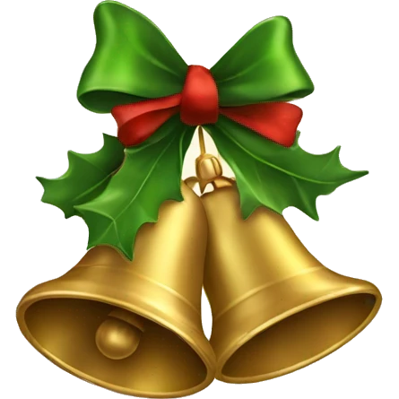 Christmas bells emoji