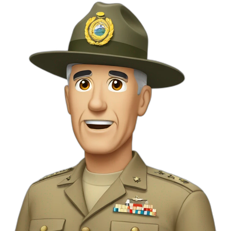 R Lee ermey emoji