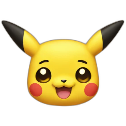 Pickachu emoji