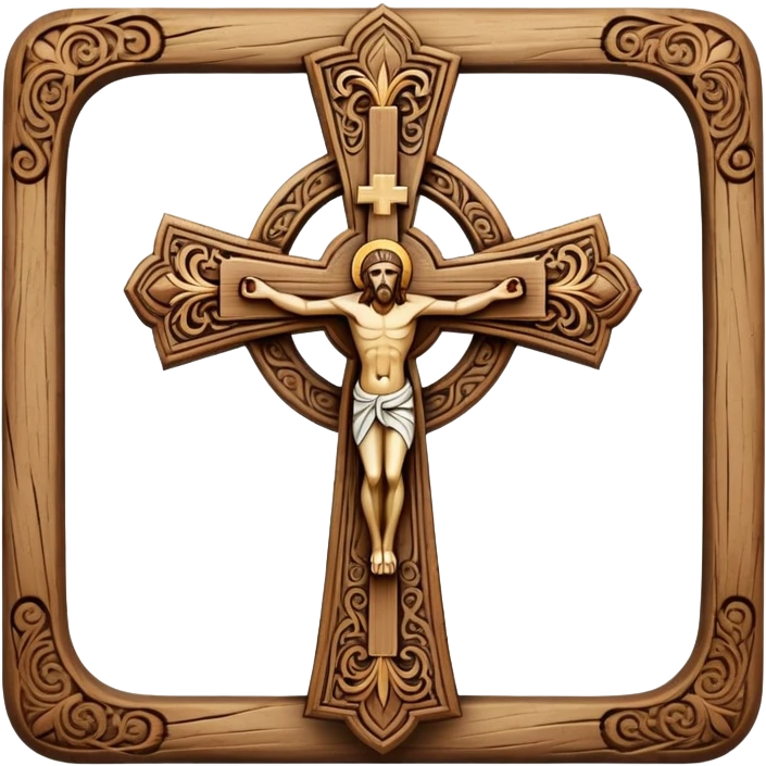 A holy cross emoji