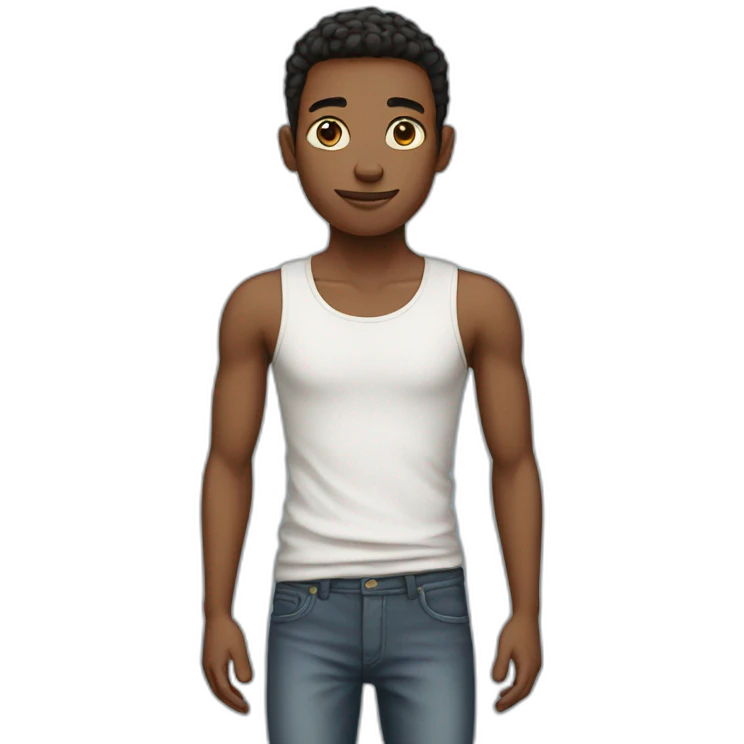 Skinny boy emoji