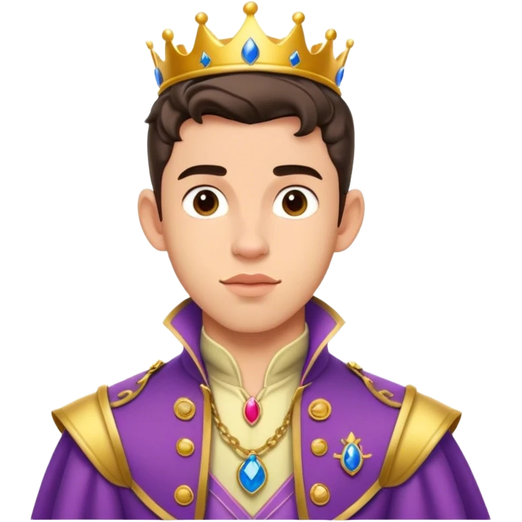 Jonathan Bailey with Disney prince style outfit  emoji