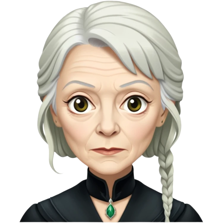 Helen McCrory is Narcissa Malfoy in harry potter, old women emoji