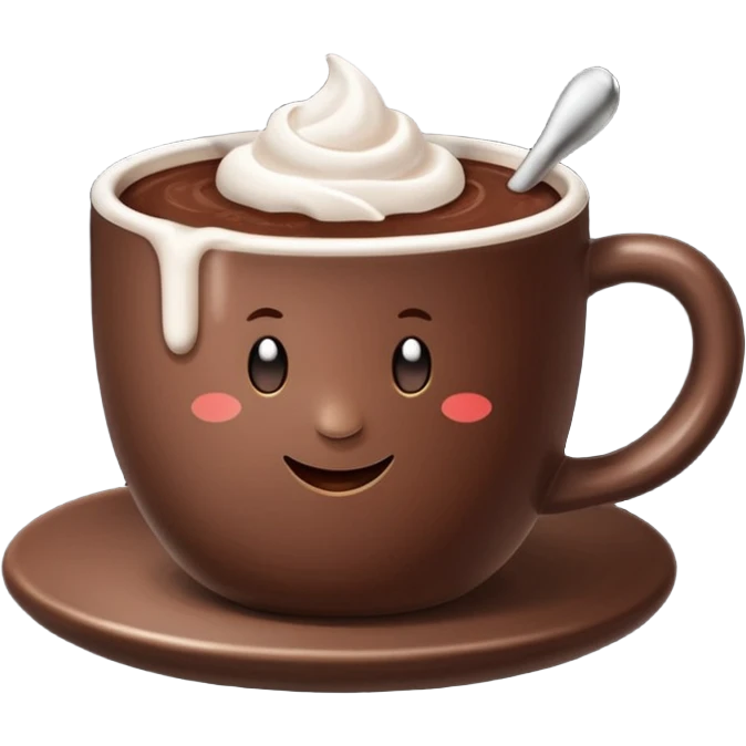 a hot cup of hot cocoa emoji