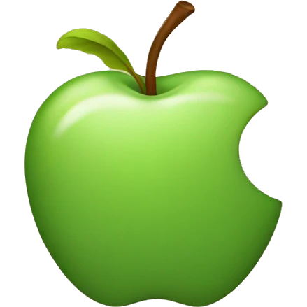 Logo apple emoji