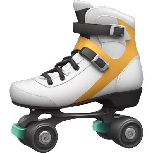 a rollerblade moving, just the object itself emoji