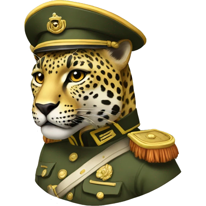 Leopard corps entier emoji