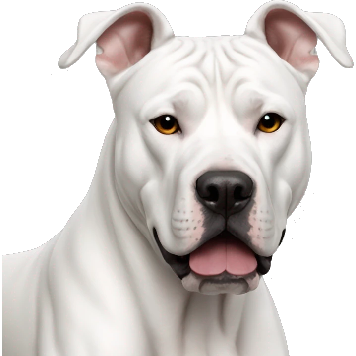 Dogo Argentino Dog Breed Full Body emoji