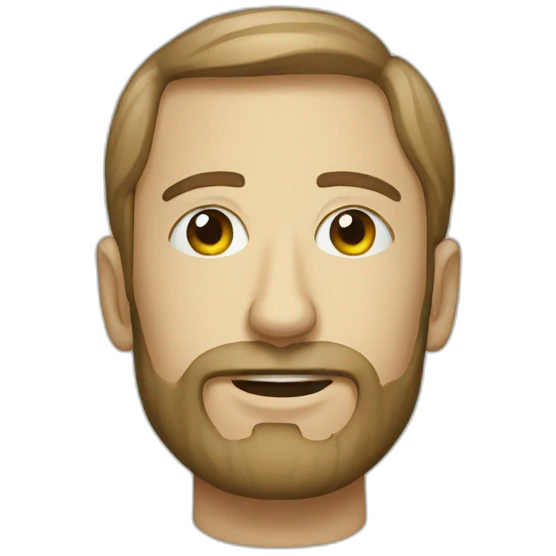 Man dry eyes cannabis emoji