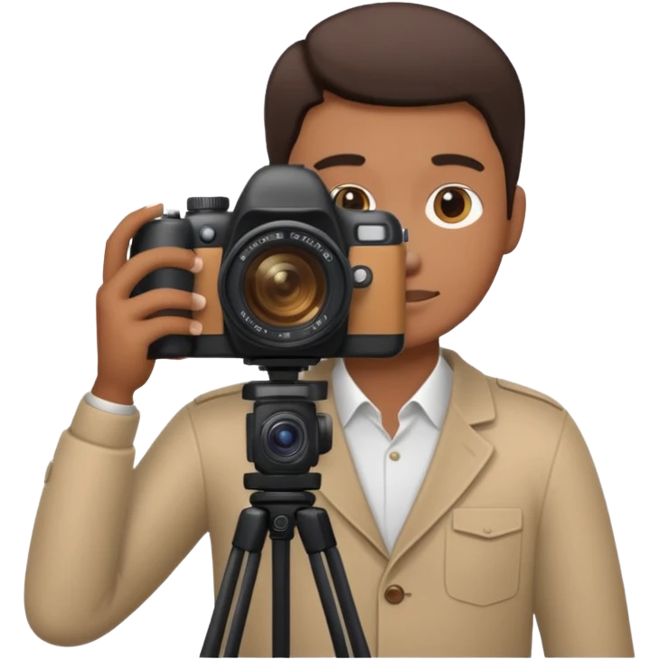 back of photographer emoji