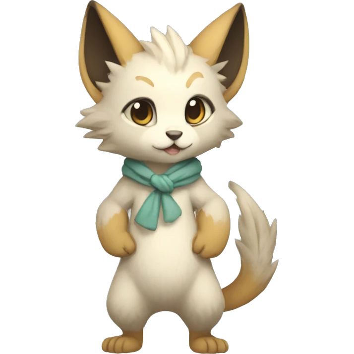 Anthro Chibi-style-Fur-Sona-Fakémon Full Body emoji
