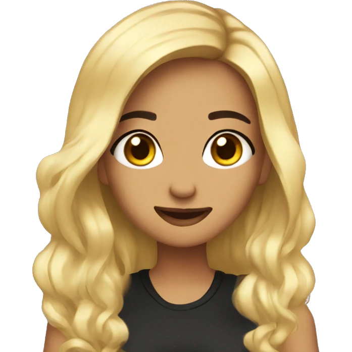 Cute shay emoji
