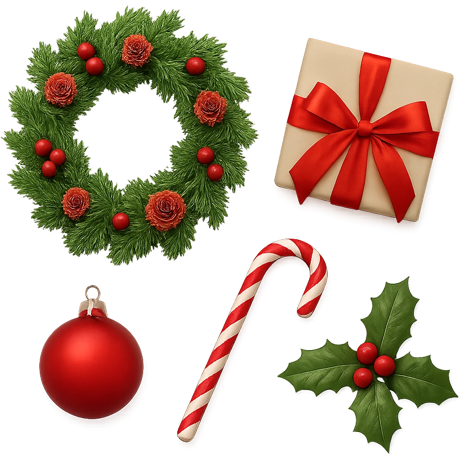 christmas, remove background emoji