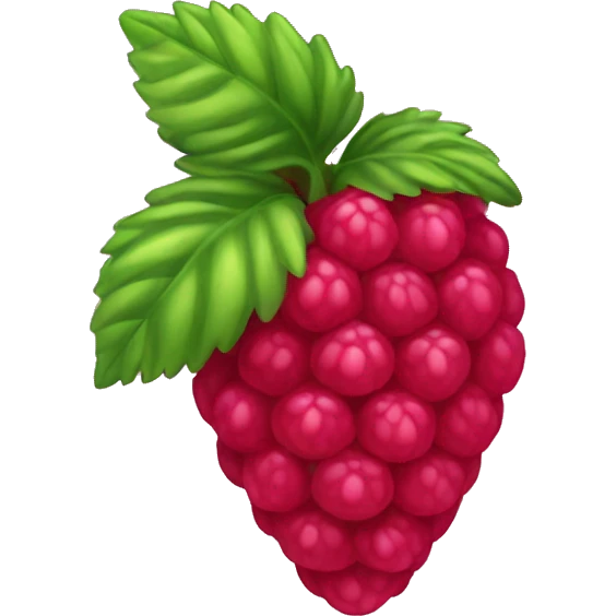 raspberry  emoji