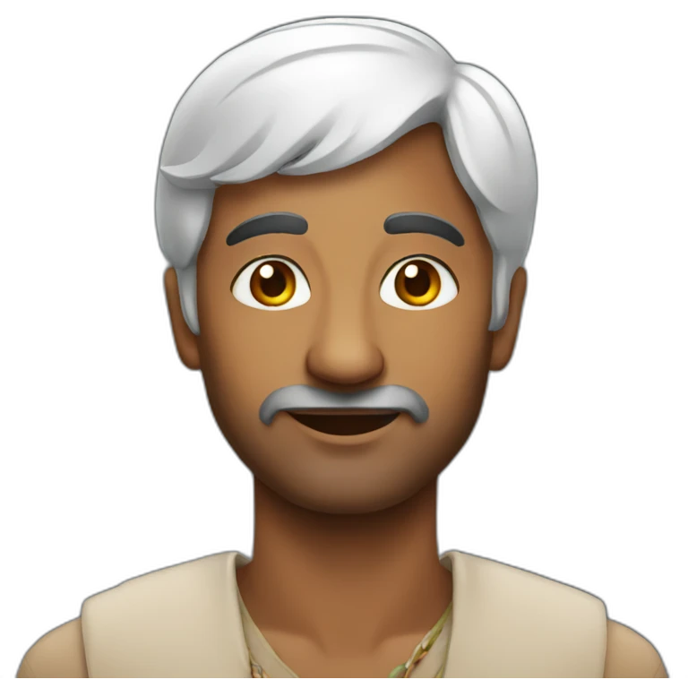 Indian man emoji