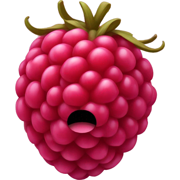 Raspberry emoji