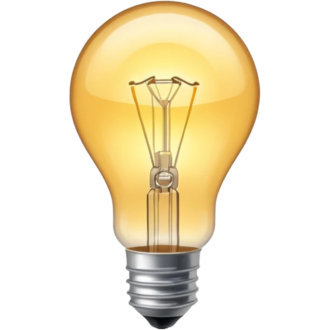 light bulbs emoji