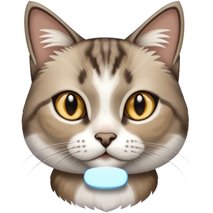 Snowshoe cat emoji