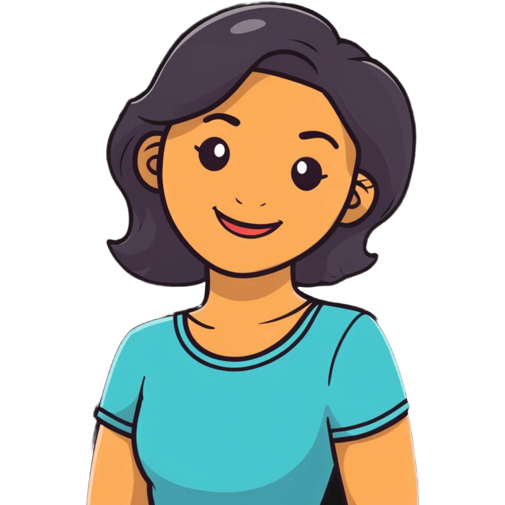 confident Latina woman smiling emoji