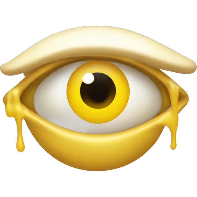 eye twitch yellow face  emoji
