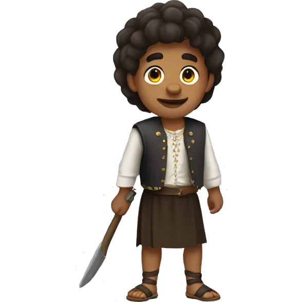 Garoto de saia emoji