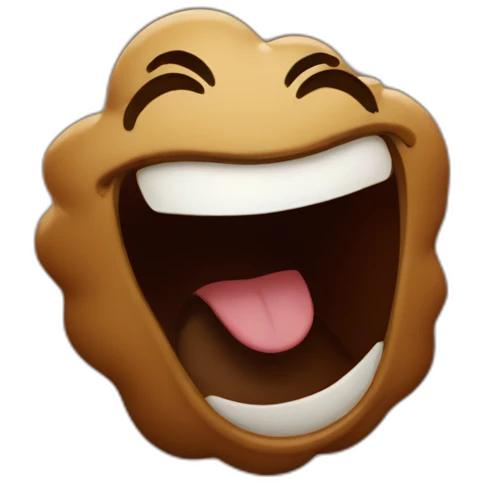 poo emoji laughing  emoji