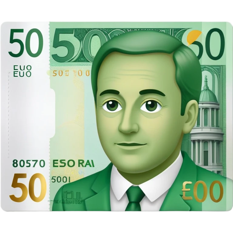 make a 500€ note emoji emoji