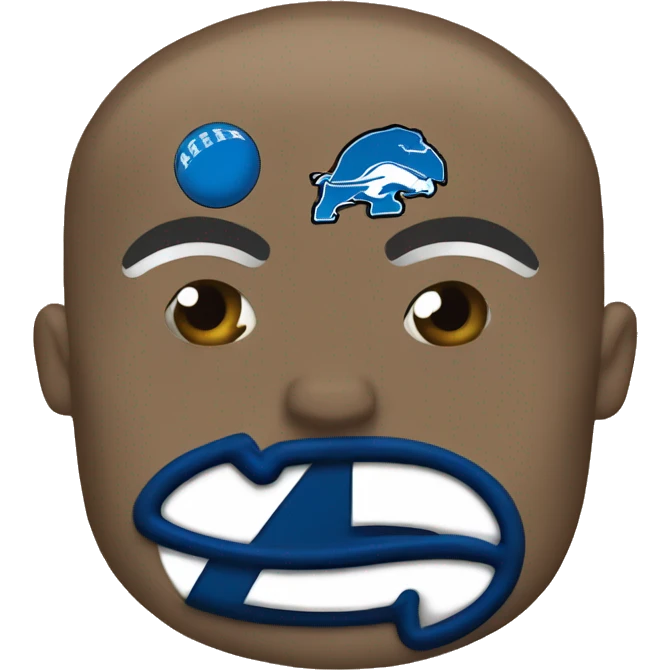 Detroit lions emoji