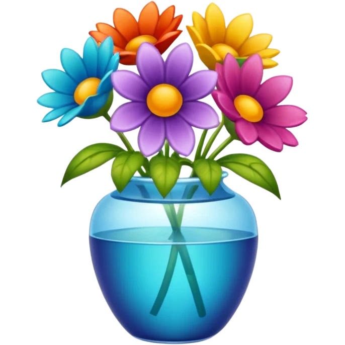 vaso de flor emoji
