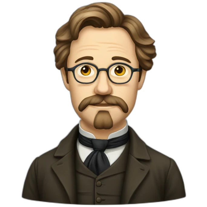 anton-chekhov-writer emoji