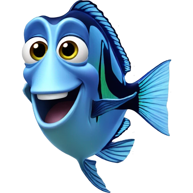 Dori from nemo emoji