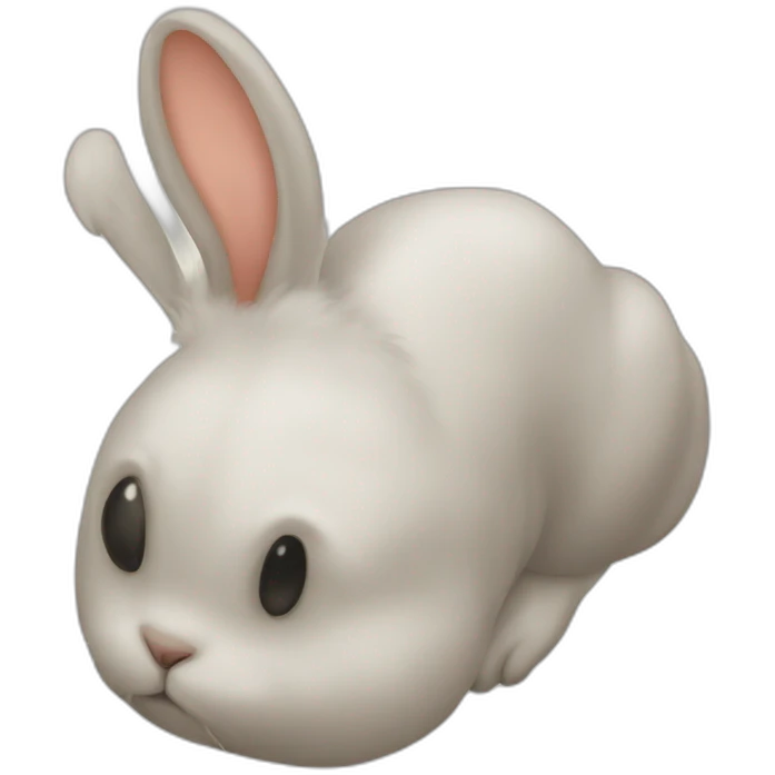 rabbit-foot emoji