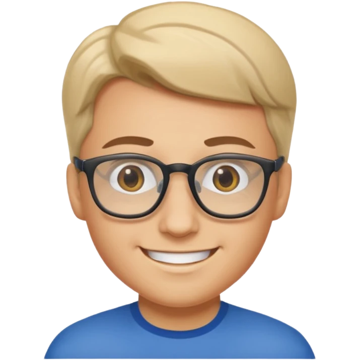 Glasses-Wearing Heroe emoji