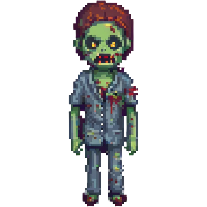 a zombie from the game DAYZ emoji