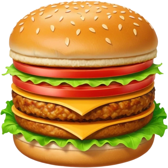 Hamburger Chicken emoji