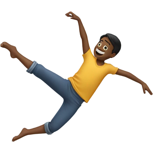 boy doing cartwheel  emoji