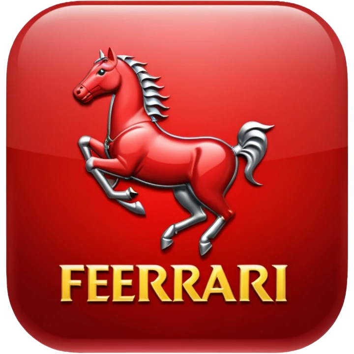 Ferrari logo emoji
