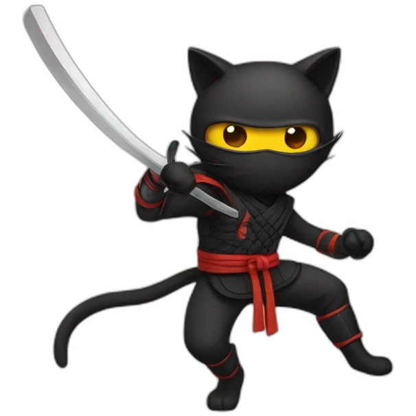 cat ninja emoji
