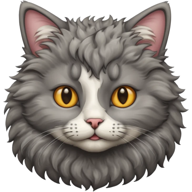 cat with curly hair emoji