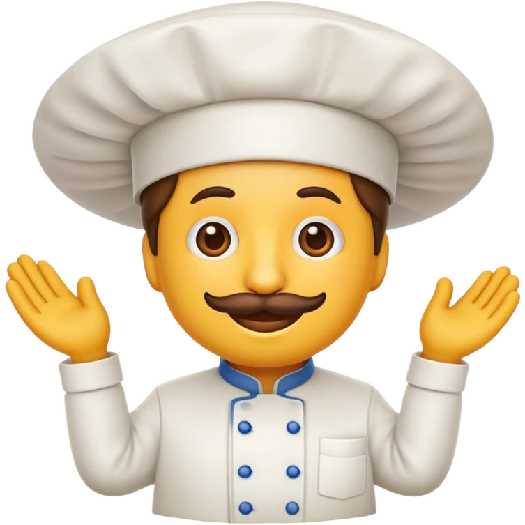 Hazme un emoji de un sombrero de chef emoji