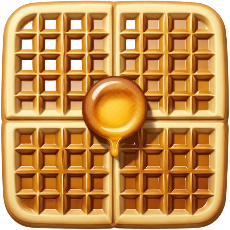 Waffle emoji