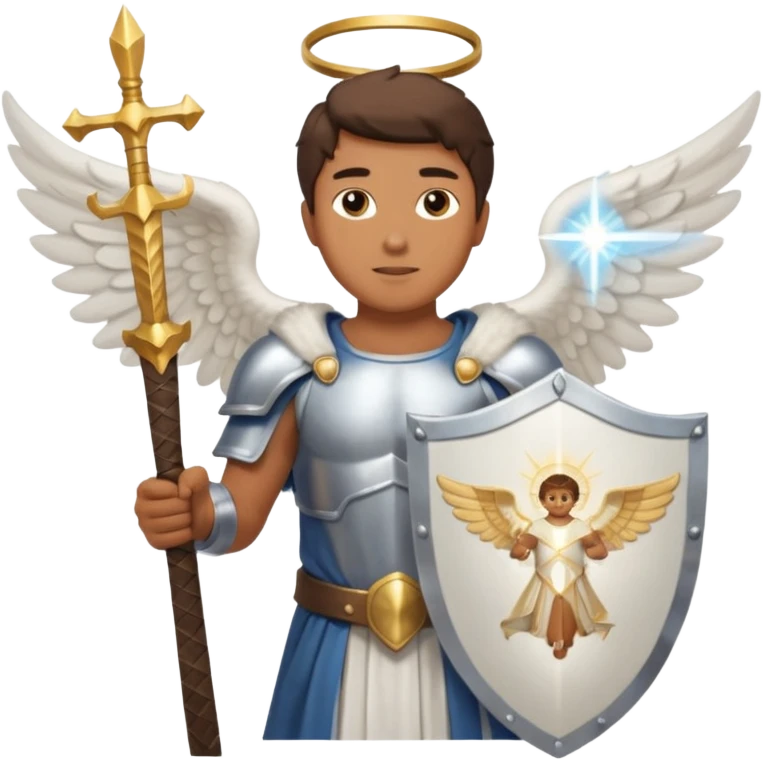 - 🛡️ Shield – symbolizing protection
- ⚔️ Sword – representing spiritual warfare
- 👼 Angel – the heavenly messenger
- ✨ Sparkles – highlighting his glory emoji
