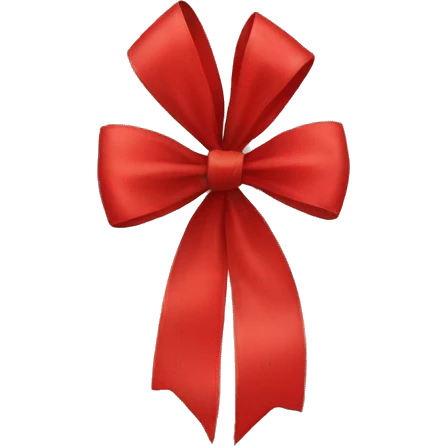 red bow emoji