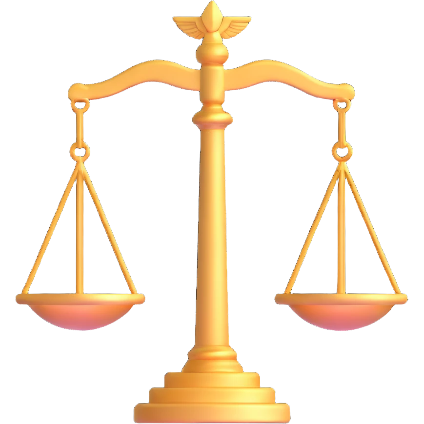 Justice symbol emoji