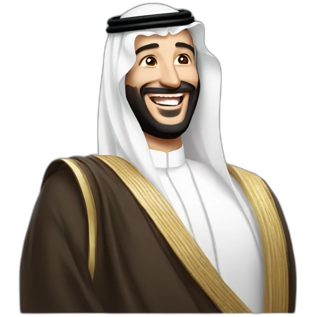 Mohammed bin salman laughing emoji
